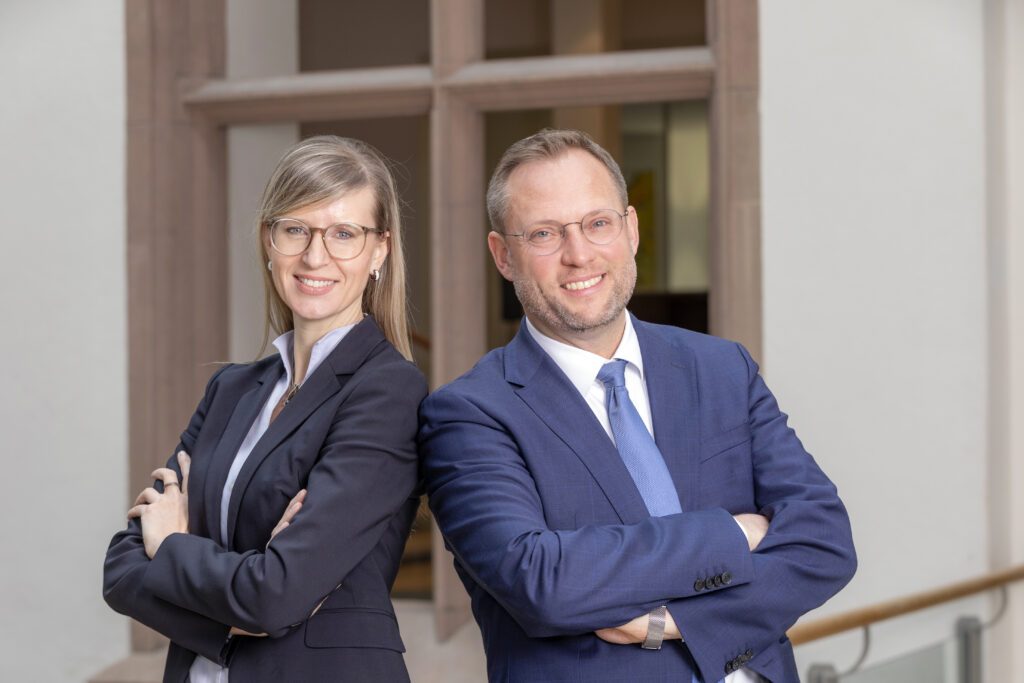 Oberbürgermeisterin Neu-Ulm Katrin Albsteiger und Oberbürgermeister Ulm Martin Ansbacher